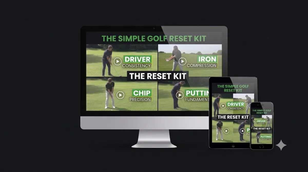 The Simple Golf Reset Kit emergency cure